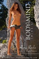 Alena in Rocks gallery from BODYINMIND by Slava Bragin