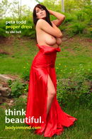 Peta Todd in Proper Dress gallery from BODYINMIND by D & L Bell