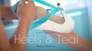 Tiffany Tyler in Heels & Teal video from BRAZZERS