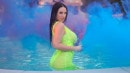 Angela White in Smoking Hot And Soaking Wet video from BRAZZERS