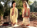 Nikita Valentin & Shione Cooper in Buxom Babes Outdoor Fiesta! video from BUSTYWORLD