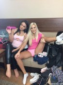 Anina Silk & Candee Licious in Behind The Scenes gallery from CLUBSEVENTEEN