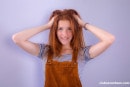 Foxy Lee in Freckled Redhead Toying Her Cute Peach gallery from CLUBSEVENTEEN