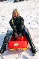 Catherine E in Catherine has some hot fun in the snow video from CLUBSWEETHEARTS