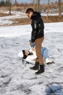 Ice skating lessons for Susan