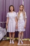 Scarlette & Luna B in Serving Pussy For Nurses Day gallery from CLUBSWEETHEARTS