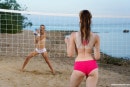 Milly K & Sirena Milano in Sensational Beach Volleyball 2 gallery from CLUBSWEETHEARTS