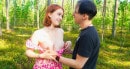 Redhead Fergy Horny In Nature