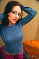 Jordana in In Her Blue Long Sleeve gallery from COSMID