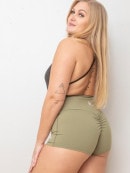 Penny Lund's Green Shorts
