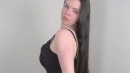 Nina Nightbloom Takes Off A Black Shirt