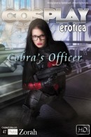Zorah in Cobra's Officer gallery from COSPLAYEROTICA