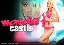 Mandie Castle in pink gallery from COVERMODELS by Michael Stycket