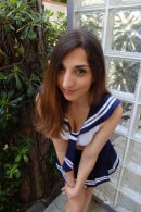 Jimena Lago in Schoolgirl Jimena's Facefuck gallery from CUMBUFFET