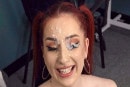 Gigi Rouge in College Girl Bukkake video from CUMPERFECTION