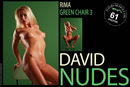 Rima in Green Chair 3 gallery from DAVID-NUDES by David Weisenbarger
