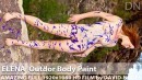 Elena Presents Elena Outdoor Body Paint video from DAVID-NUDES by David Weisenbarger