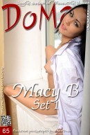 Macy B in Set 1 gallery from DOMAI by Max Asolo