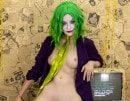 Emily Bloom in Halloween Joker VR video from EMILYBLOOM