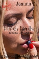Jeanne D in Fresh Fruits gallery from EROTIC-ART by JayGee