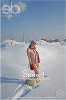 Vida in Snow 1 gallery from EROTICBEAUTY by Ron Offlin