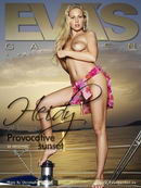 Heidy in Provocative Sunset gallery from EVASGARDEN by Christopher Lamour