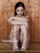 Olivia in Timber Hut gallery from EVASGARDEN by Oczkoo T