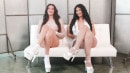 Victoria Grant & Leah Hayes in Interview - VICTORIA GRANT & LEAH HAYES TS-On-TS video from EVILANGEL