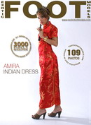 Amira in Indian Dress gallery from EXOTICFOOTMODELS