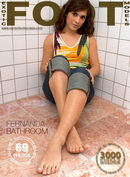 Fernanda in Bathroom gallery from EXOTICFOOTMODELS