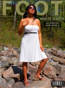 Sanaz in White Dress gallery from EXOTICFOOTMODELS