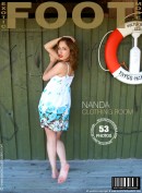 Nanda in Clothing Room gallery from EXOTICFOOTMODELS