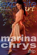 Marina Chrys in Strip video from EXPLICITE-ART by J.B. Root