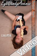 Laura in #126 - Rocker Hero video from EYECANDYAVENUE ARCHIVES