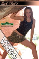 Laura in #049 - Rock Climbin video from EYECANDYAVENUE ARCHIVES