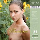Susanna in Sunflowers gallery from FEMJOY by Fred Klein