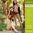 Ivette & Licia in Paturage gallery from FEMJOY
