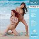 Stacey & Ariel in Nude Beach gallery from FEMJOY by Stefan Soell