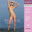 Paola G in Premiere gallery from FEMJOY by Santiago Aztek
