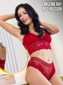 Milena Ray in Red Passion gallery from FEMJOY by Tom Leonard