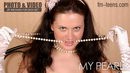Julia in My Pearls gallery from FM-TEENS