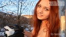 Julya in Some Snow gallery from FM-TEENS