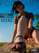 Kristina in Rocks gallery from FOOT-ART