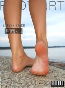 Maria G in Autumn Beach - Part 2 gallery from FOOT-ART