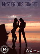 Liza & Valentina in Mysterious Sunset gallery from GALITSIN-NEWS by Galitsin