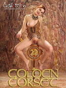 Angelina in Gold Corset gallery from GALITSIN-NEWS by Galitsin