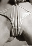 Sandra in Gold  Panty gallery from GALLERY-CARRE by Didier Carre