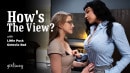 Little Puck & Octavia Red in How's The View? video from GIRLSWAY