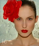 Guinevere in Red Flower gallery from HARRIS-ARCHIVES by Ron Harris