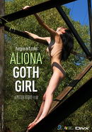 Aliona in #81 - Goth Girl video from HEGRE-ART VIDEO by Petter Hegre